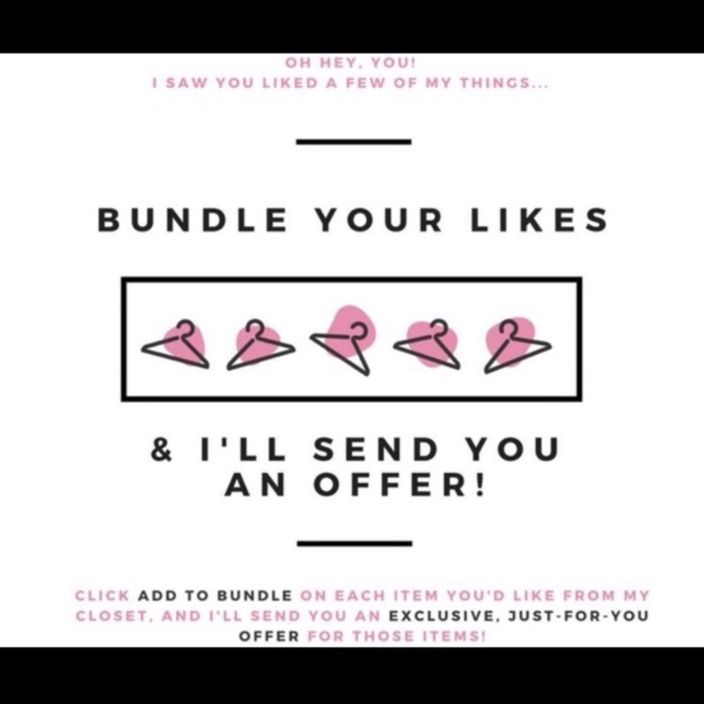Bundle and save!!! Discount on shipping too!